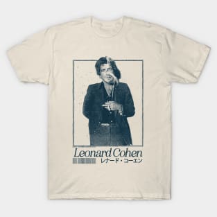 Leonard Cohen –––––––– T-Shirt